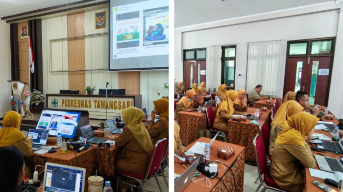 Wawancara Evaluasi oleh Tim Penilai Nasional (TPN) Kementerian PANRB pada Puskesmas Tawangsari