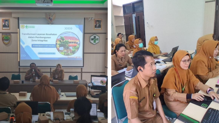 Wawancara Evaluasi oleh Tim Penilai Nasional (TPN) Kementerian PANRB pada Puskesmas Kartasura