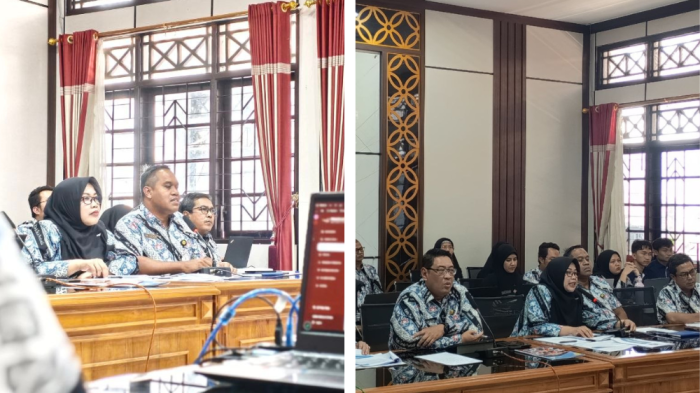 Wawancara Evaluasi oleh Tim Penilai Nasional (TPN) Kementerian PANRB pada Dinas Kependudukan dan Pencatatan Sipil