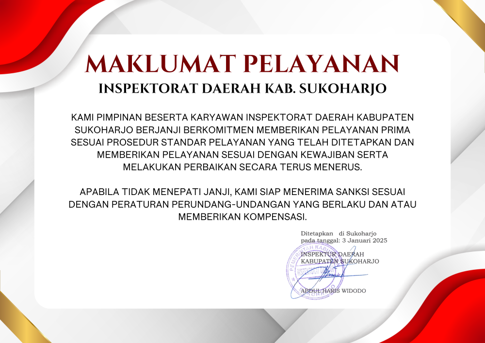 Maklumat Pelayanan