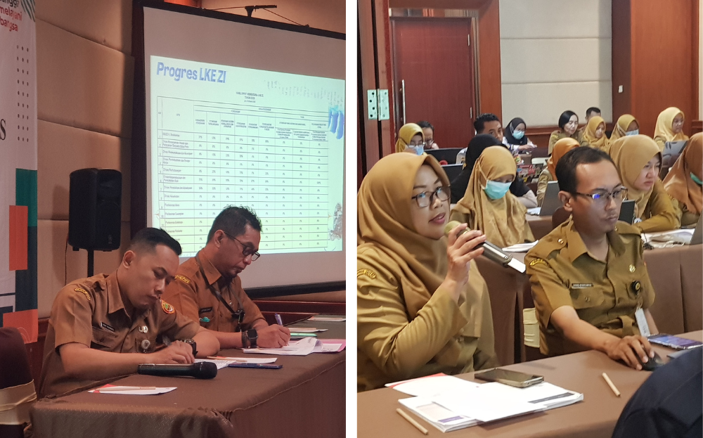 Desk Monitoring Pembangunan Zona Integritas