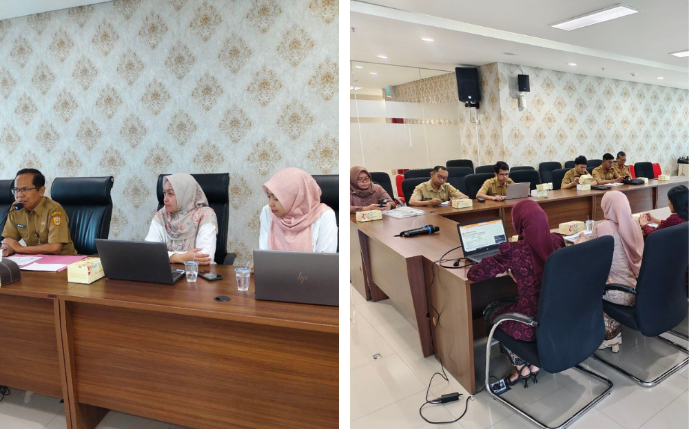 Pembahasan Rekomendasi Hasil Evaluasi Sistem Pengendalian Intern Pemerintah (SPIP) Terintegrasi Tahun 2025 bersama Perwakilan Badan Pengawasan Keuangan dan Pembangunan Provinsi Jawa Tengah