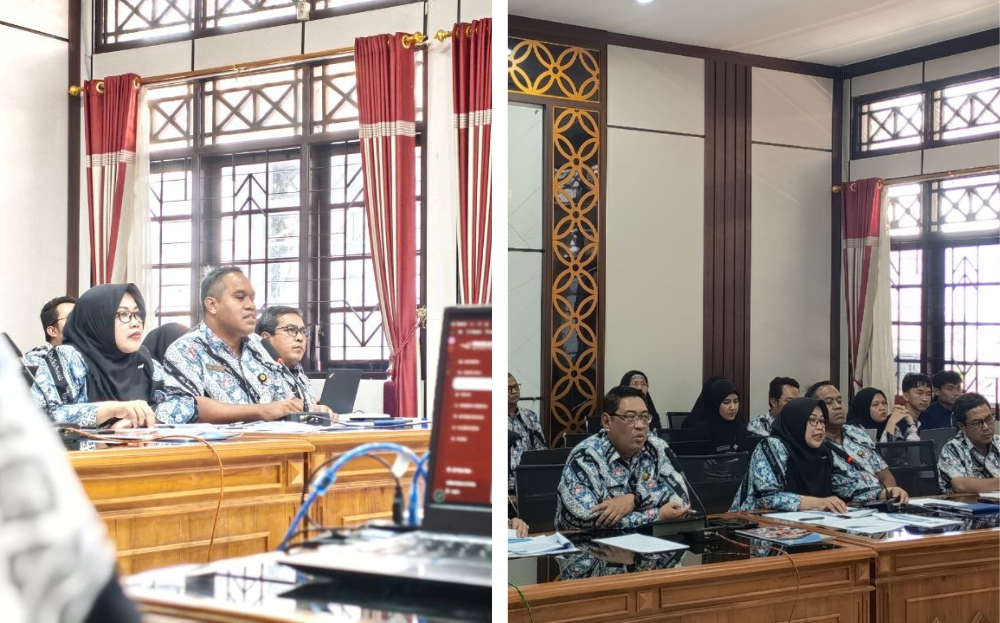 Wawancara Evaluasi oleh Tim Penilai Nasional (TPN) Kementerian PANRB pada Dinas Kependudukan dan Pencatatan Sipil