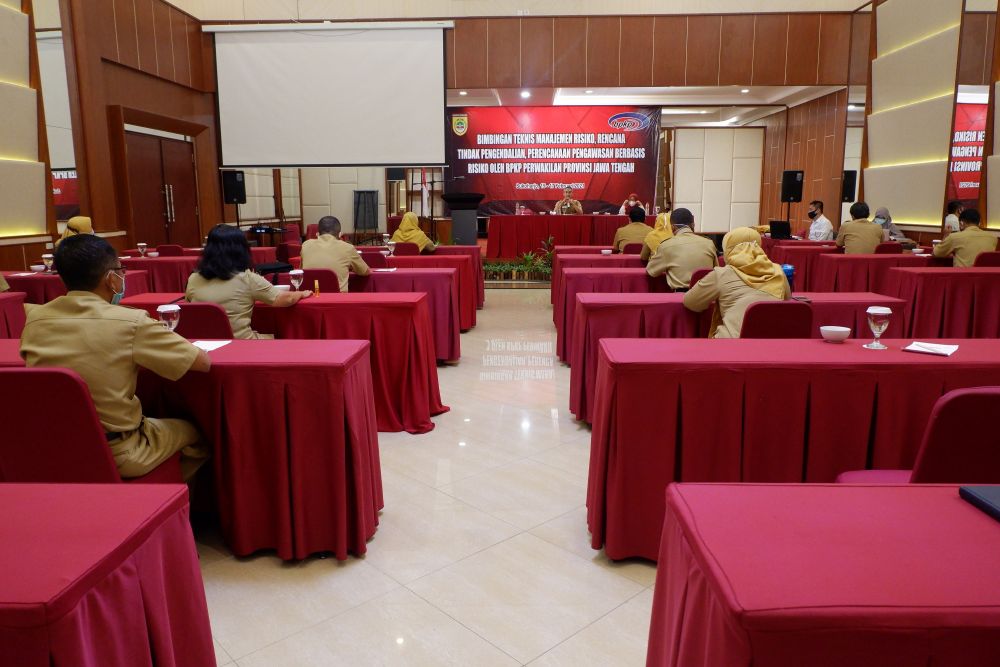 BIMTEK MANAJEMEN RISIKO, RENCANA TINDAK PENGENDALIAN ,PERENCANAAN PENGAWASAN BERBASIS RISIKO  OLEH BPKP PERWAKILAN PROVINSI JAWA TENGAH