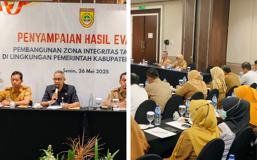 Penyampaian Hasil Evaluasi Pembangunan Zona Integritas (ZI) Tahun 2025